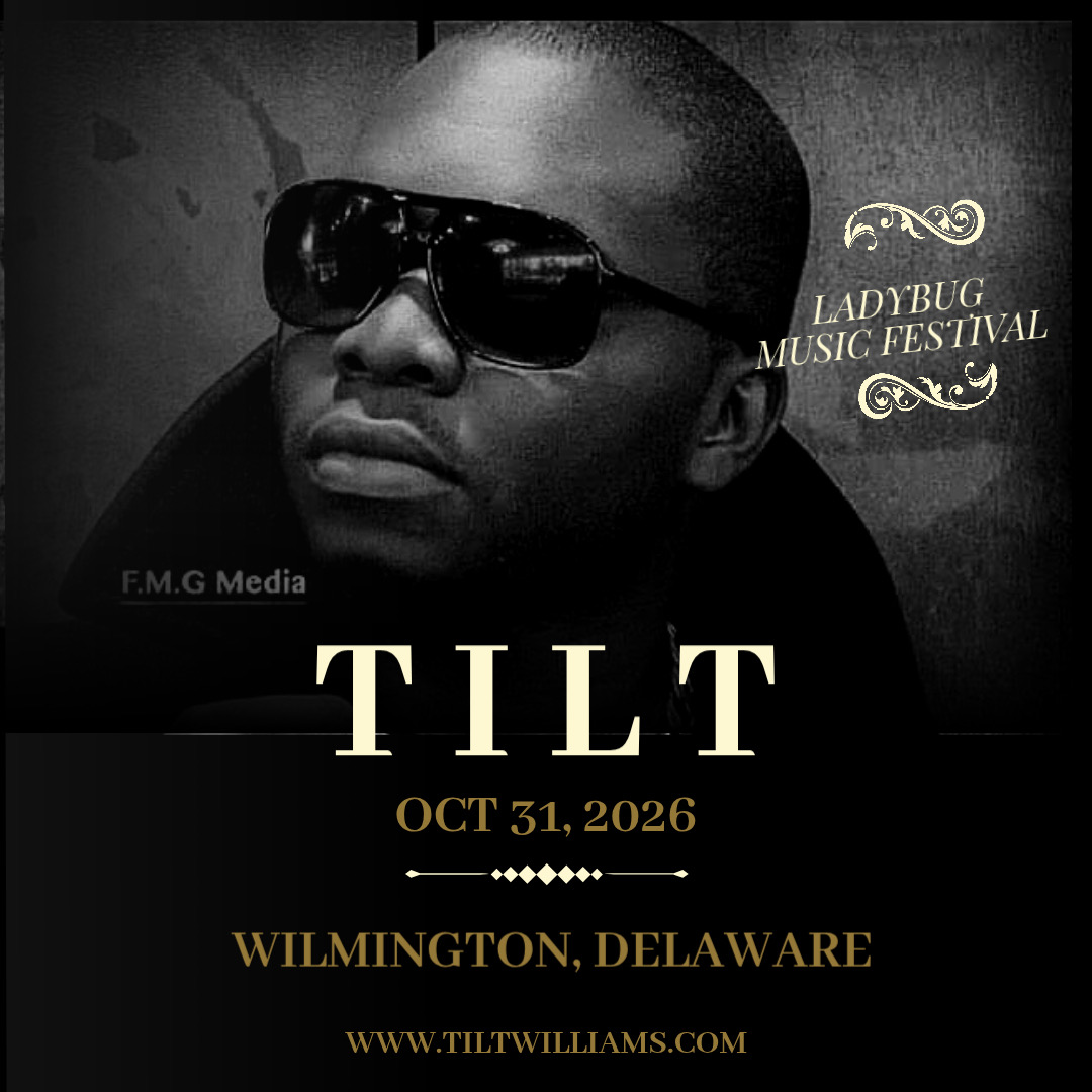 Ladybug Music Festival flyer — Tilt, October 31 2026, Wilmington Delaware